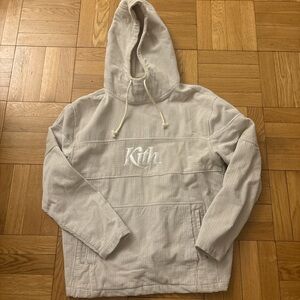 Kith Kids Light Gray Hooded Jacket